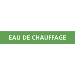 Panneau EAU DE CHAUFFAGE 312x52mm (10 Taliaplast 730813 | 730813