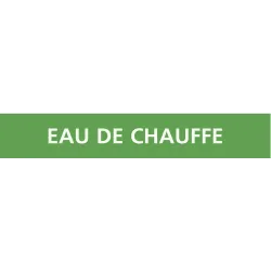 Panneau EAU DE CHAUFFE 156x26mm (20 AD Taliaplast 732139 | 732139