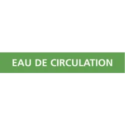 Panneau EAU DE CIRCULATION 156x26mm (2 Taliaplast 732140 | 732140