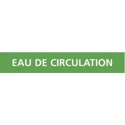 Panneau EAU DE CIRCULATION 222x37mm (2 Taliaplast 731140 | 731140