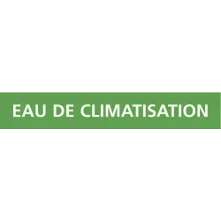Panneau EAU DE CLIMATISATION 222x37mm Taliaplast 731141 | 731141
