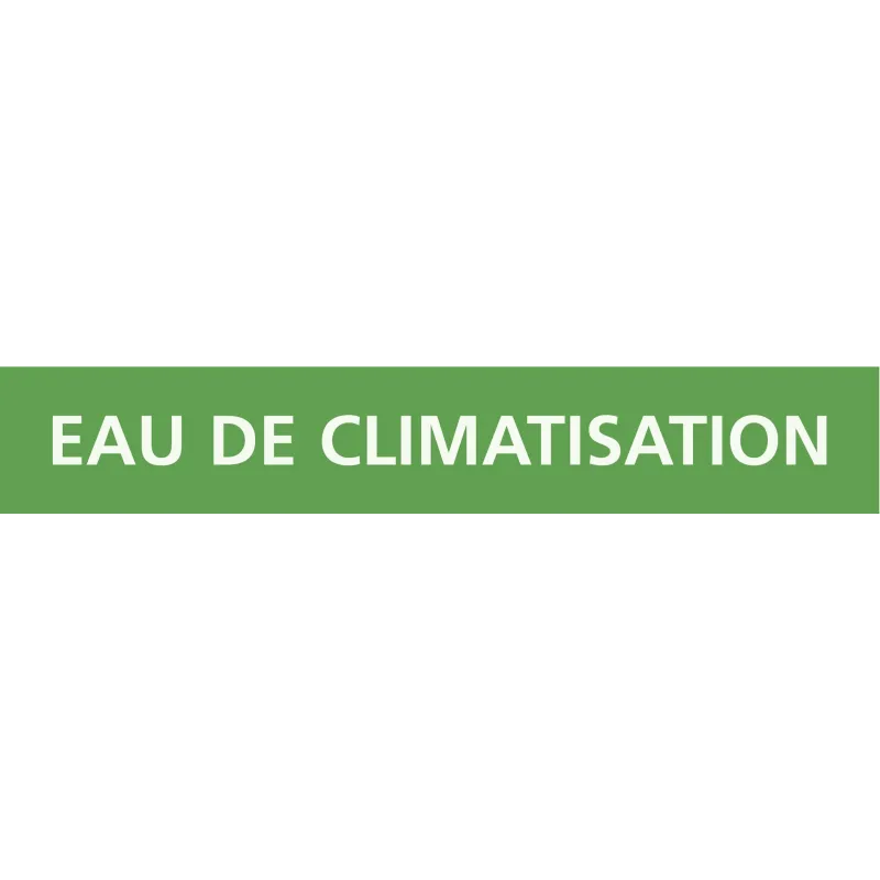 Panneau EAU DE CLIMATISATION 312x52mm Taliaplast 730141 | 730141