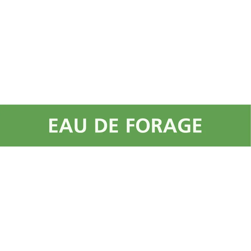Panneau EAU DE FORAGE 312X52 MARQUAGE Taliaplast 730143 | 730143 Panneau EAU DE FORAGE 312X52 MARQUAGE Taliaplast 730143 | 730143
