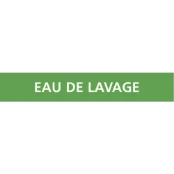 Panneau EAU DE LAVAGE 222X37 MARQUAGE Taliaplast 731144 | 731144
