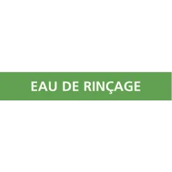 Panneau EAU DE RINÇAGE 156x26mm (20 AD Taliaplast 732148 | 732148