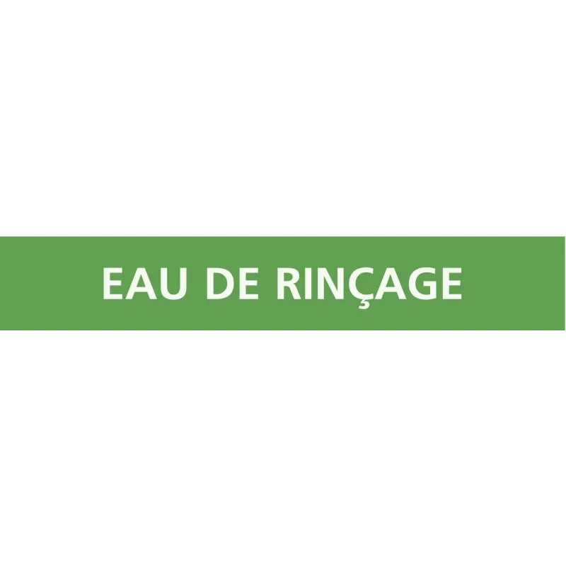 Panneau EAU DE RINÇAGE 156x26mm (20 AD Taliaplast 732148 | 732148 Panneau EAU DE RINÇAGE 156x26mm (20 AD Taliaplast 732148 | 732148
