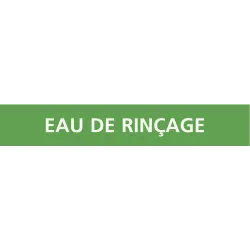 Panneau EAU DE RINÇAGE 222x37mm (20 AD Taliaplast 731148 | 731148