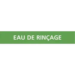 Panneau EAU DE RINÇAGE 312x52mm (10 AD Taliaplast 730148 | 730148