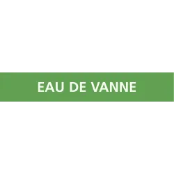 Panneau EAU DE VANNE 312x52mm (10 ADHE Taliaplast 730151 | 730151