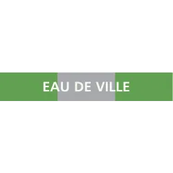 Panneau EAU DE VILLE 156X26 MARQUAGE T Taliaplast 732152 | 732152