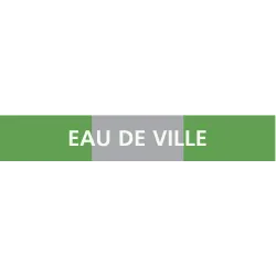 Panneau EAU DE VILLE 222X37 MARQUAGE T Taliaplast 731152 | 731152