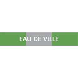 Panneau EAU DE VILLE 312X52 MARQUAGE T Taliaplast 730152 | 730152