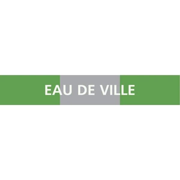 Panneau EAU DE VILLE 312X52 MARQUAGE T Taliaplast 730152 | 730152 Panneau EAU DE VILLE 312X52 MARQUAGE T Taliaplast 730152 | 730152