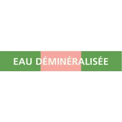 Panneau EAU DEMINERALISEE 156X26 MARQU Taliaplast 732156 | 732156