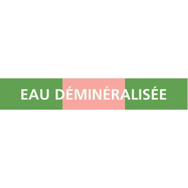 Panneau EAU DÉMINÉRALISÉE 222x37mm (20 Taliaplast 731156 | 731156 Panneau EAU DÉMINÉRALISÉE 222x37mm (20 Taliaplast 731156 | 731156