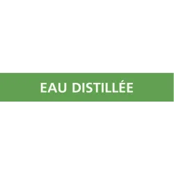 Panneau EAU DISTILLÉE 156x26mm (20 ADH Taliaplast 732159 | 732159