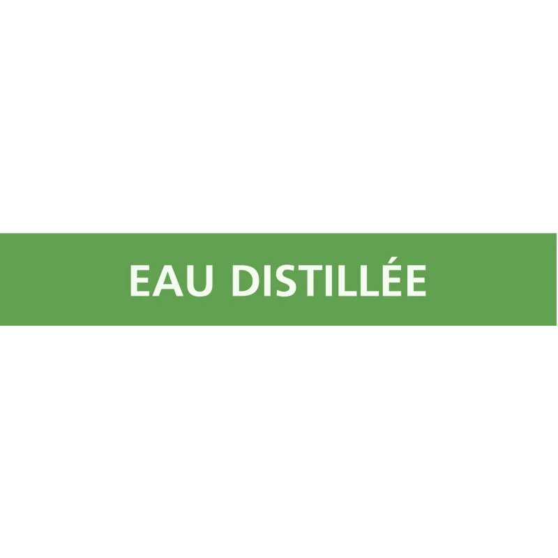 Panneau EAU DISTILLÉE 222x37mm (20 ADH Taliaplast 731159 | 731159