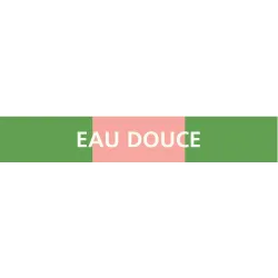 Panneau EAU DOUCE 156X26 MARQUAGE TUYA Taliaplast 732161 | 732161