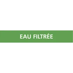 Panneau EAU FILTREE 312X52 MARQUAGE TU Taliaplast 730163 | 730163