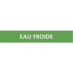 Panneau EAU FROIDE 156X26 MARQUAGE TUY Taliaplast 732165 | 732165
