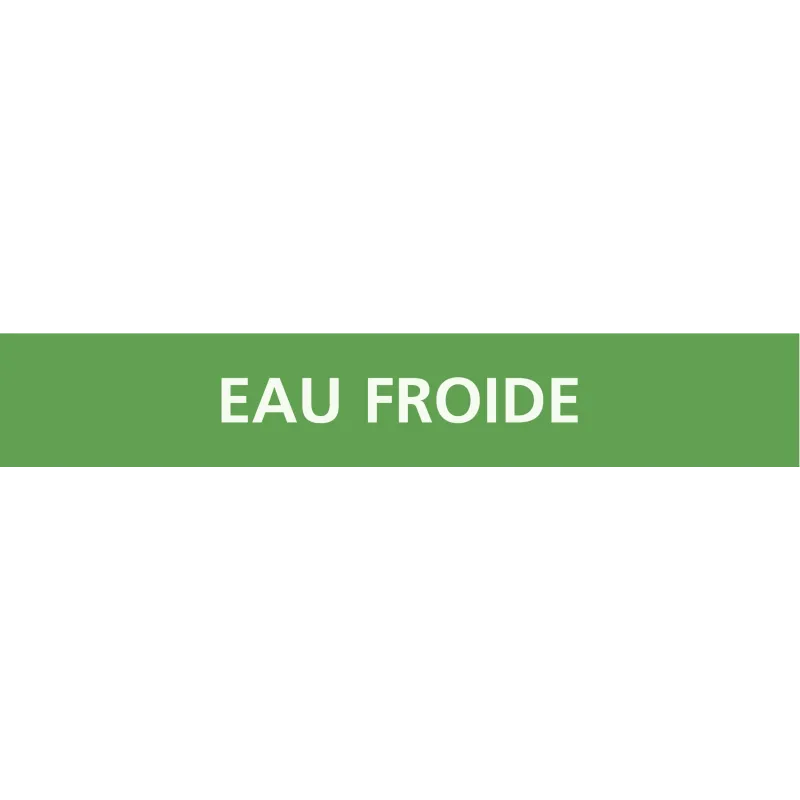 Panneau EAU FROIDE 312X52 MARQUAGE TUY Taliaplast 730165 | 730165 Panneau EAU FROIDE 312X52 MARQUAGE TUY Taliaplast 730165 | 730165