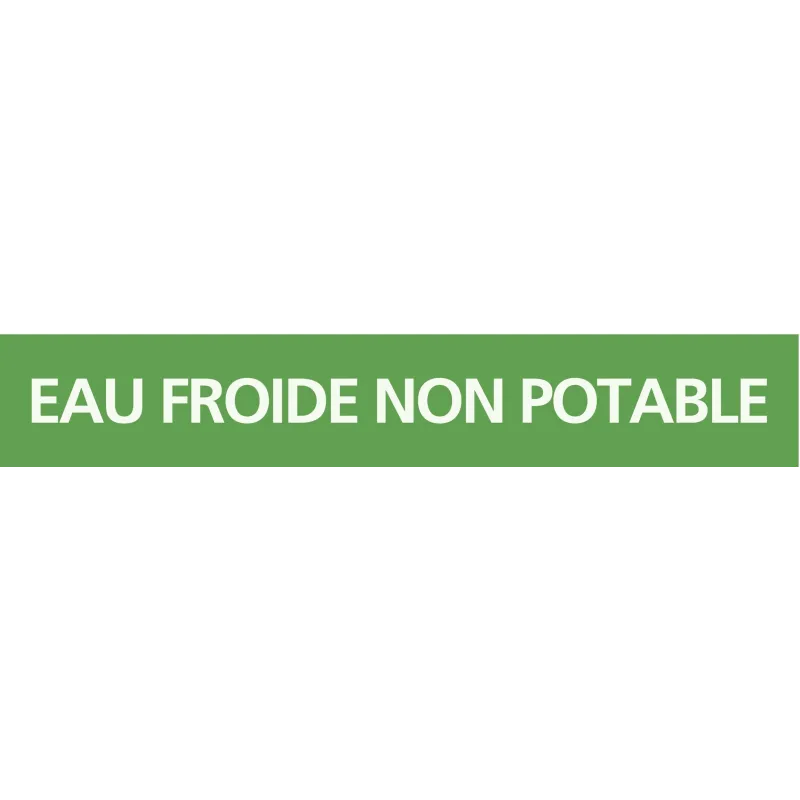 Panneau EAU FROIDE NON POTABLE 156X26 Taliaplast 732168 | 732168 Panneau EAU FROIDE NON POTABLE 156X26 Taliaplast 732168 | 732168