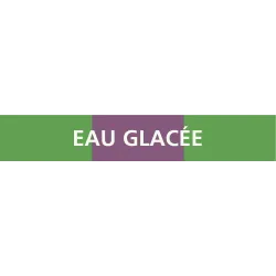 Panneau EAU GLACEE 312X52 MARQUAGE TUY Taliaplast 730172 | 730172