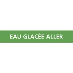 Panneau EAU GLACEE ALLER 222X37 MARQUA Taliaplast 731173 | 731173