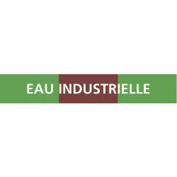 Panneau EAU INDUST. 156X26 MARQUAGE TU Taliaplast 732178 | 732178