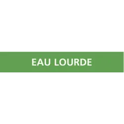 Panneau EAU LOURDE 222x37mm (20 ADHESI Taliaplast 731179 | 731179