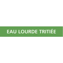 Panneau EAU LOURDE TRITIÉ 156x26mm (20 Taliaplast 732180 | 732180