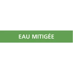 Panneau EAU MITIGÉE 222x37mm (20 ADHES Taliaplast 731182 | 731182