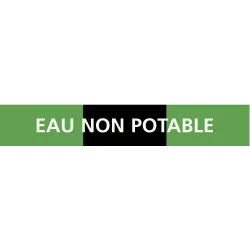 Panneau EAU NON POTABLE 156x26mm (20 A Taliaplast 732815 | 732815