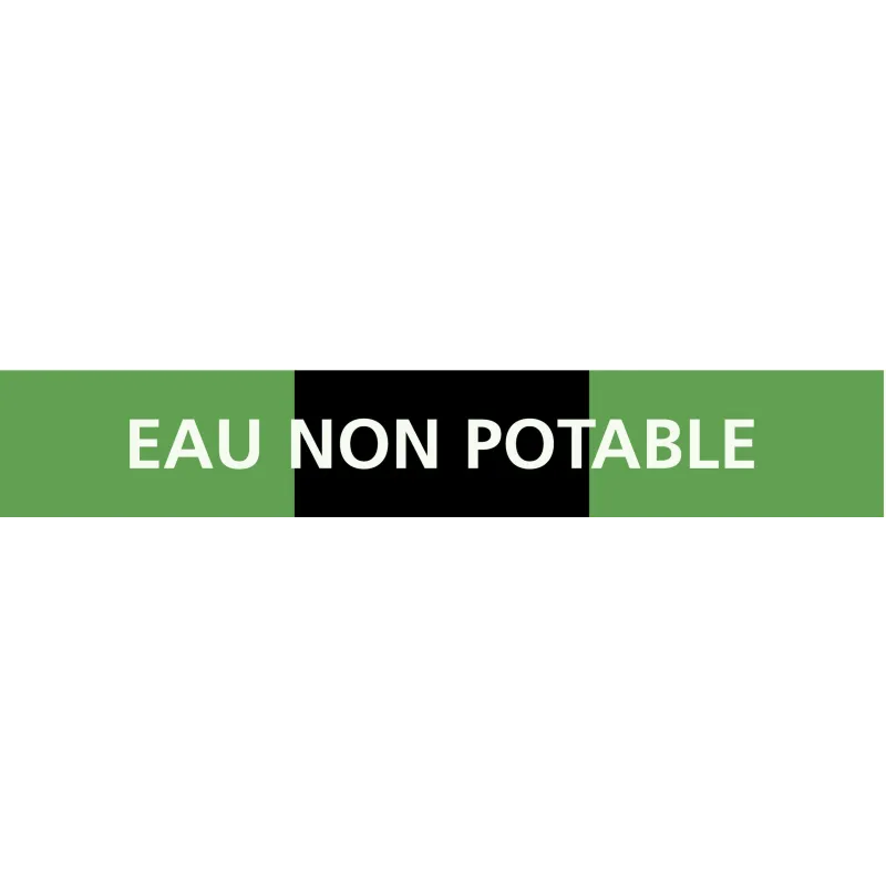 Panneau EAU NON POTABLE 222x37mm (20 A Taliaplast 731815 | 731815 Panneau EAU NON POTABLE 222x37mm (20 A Taliaplast 731815 | 731815