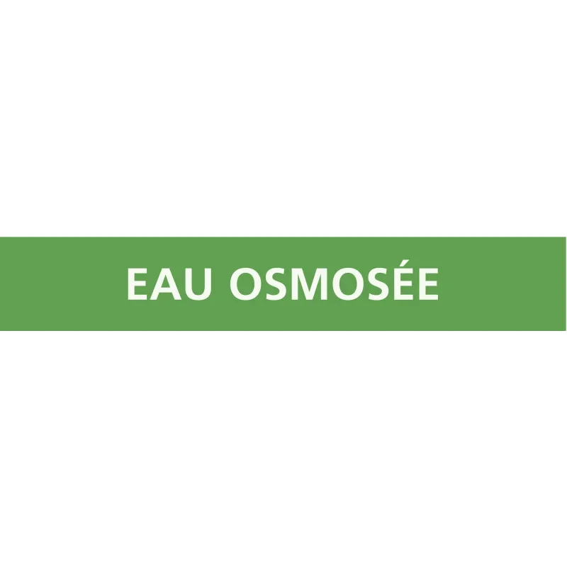 Panneau EAU OSMOSEE 156X26 MARQUAGE TU Taliaplast 732183 | 732183 Panneau EAU OSMOSEE 156X26 MARQUAGE TU Taliaplast 732183 | 732183