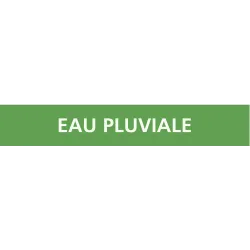 Panneau EAU PLUVIALE 156X26 MARQUAGE T Taliaplast 732184 | 732184