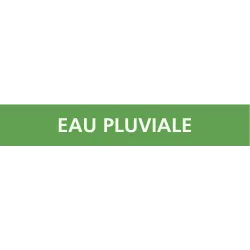 Panneau EAU PLUVIALE 222X37 MARQUAGE T Taliaplast 731184 | 731184