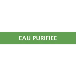 Panneau EAU PURIFIÉE 156x26mm (20 ADHE Taliaplast 732188 | 732188