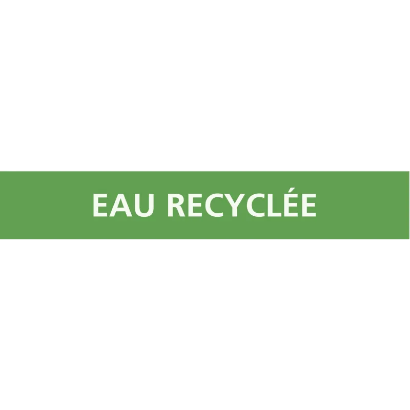 Panneau EAU RECYCLEE 156X26 MARQUAGE T Taliaplast 732189 | 732189 Panneau EAU RECYCLEE 156X26 MARQUAGE T Taliaplast 732189 | 732189