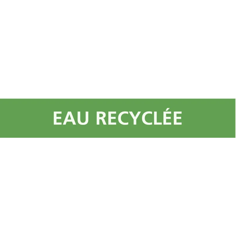 Panneau EAU RECYCLÉE 222x37mm (20 ADHE Taliaplast 731189 | 731189