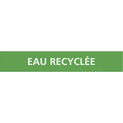 Panneau EAU RECYCLÉE 312x52mm (10 ADHE Taliaplast 730189 | 730189