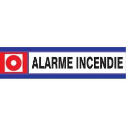 Panneau ALARME INCENDIE D-SIGN 180X45 Taliaplast 630101 | 630101
