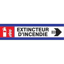 Panneau EXTINCTEUR FLECHE A DROITE D-S Taliaplast 630103 | 630103