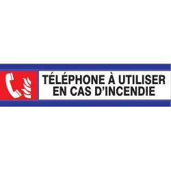 Panneau TELEPHONE D'INCENDIE D-SIGN 18 Taliaplast 630105 | 630105