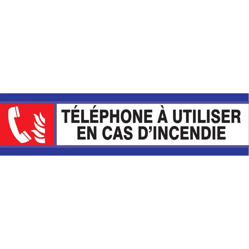 Panneau TELEPHONE D'INCENDIE D-SIGN 18 Taliaplast 630105 | 630105 Panneau TELEPHONE D'INCENDIE D-SIGN 18 Taliaplast 630105 | 630105