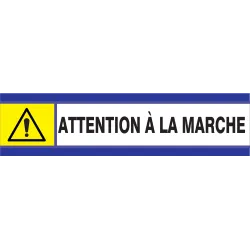 Panneau ATTENTION A LA MARCHE D-SIGN 1 Taliaplast 630301 | 630301