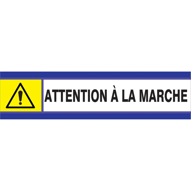 Panneau ATTENTION A LA MARCHE D-SIGN 1 Taliaplast 630301 | 630301 Panneau ATTENTION A LA MARCHE D-SIGN 1 Taliaplast 630301 | 630301