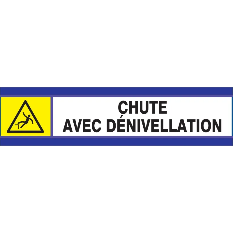 Panneau DANGER RISQUE DE CHUTE D-SIGN Taliaplast 630304 | 630304 Panneau DANGER RISQUE DE CHUTE D-SIGN Taliaplast 630304 | 630304