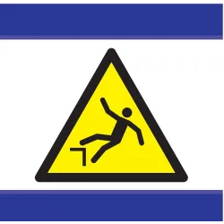 Panneau DANGER RISQUE DE CHUTE D-SIGN Taliaplast 637304 | 637304