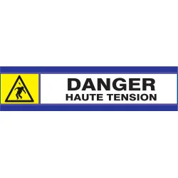 Panneau DANGER HAUTE TENSION D-SIGN 18 Taliaplast 630306 | 630306